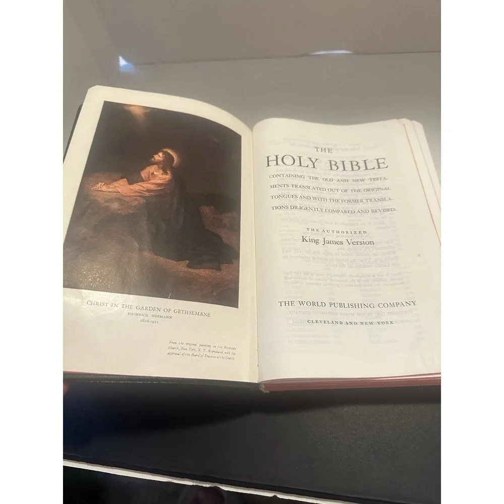 Holy‎ Bible Authorized King James Version World Publishing 1945, Red Letter Ed